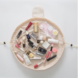 lazzy makeup bag - White