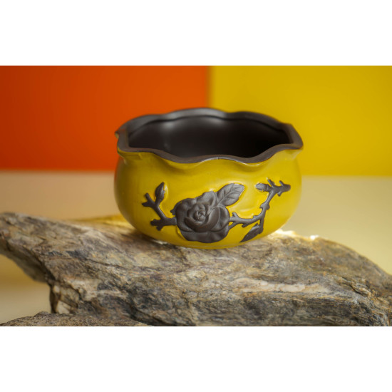 Yellow Ceramic Pot - 003